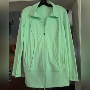 Lululemon Athletica Mint Green Zip-up Jacket